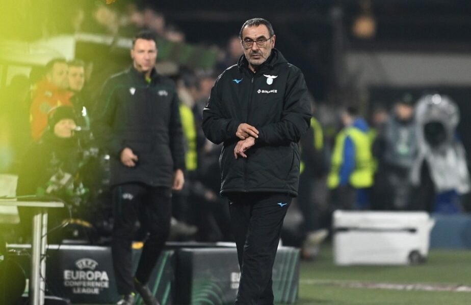 „Ce îi lipsește lui Dan Petrescu ca să antreneze în Serie A?”. Răspunsul lui Maurizio Sarri, după CFR Cluj – Lazio 0-0