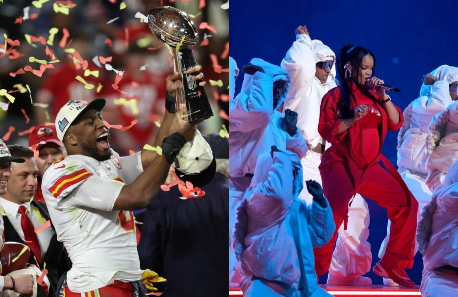 Kansas City Chiefs a câștigat Super Bowl 57! Rihanna, show exploziv în pauză. Vedeta e din nou însărcinată