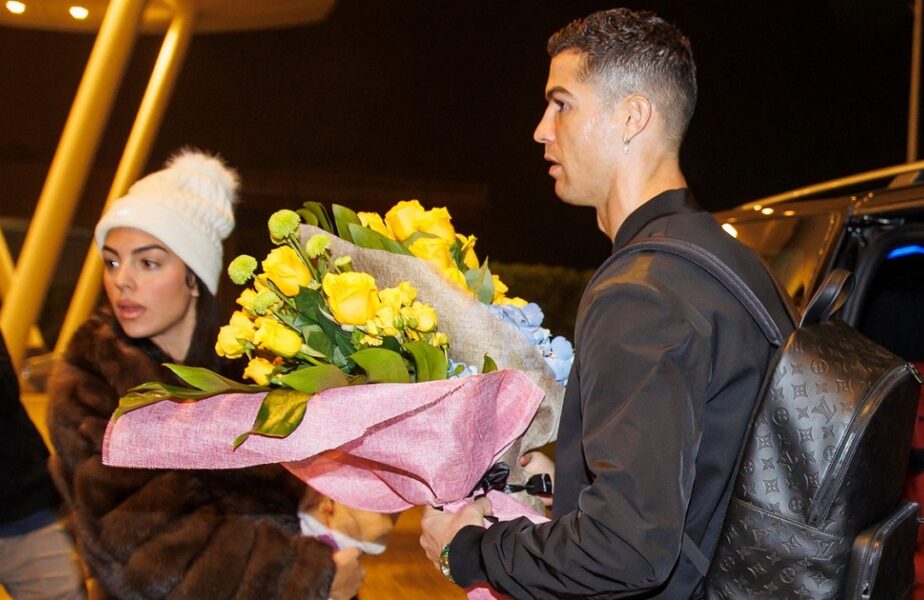 Cristiano Ronaldo şi Georgina Rodriguez, la Riad