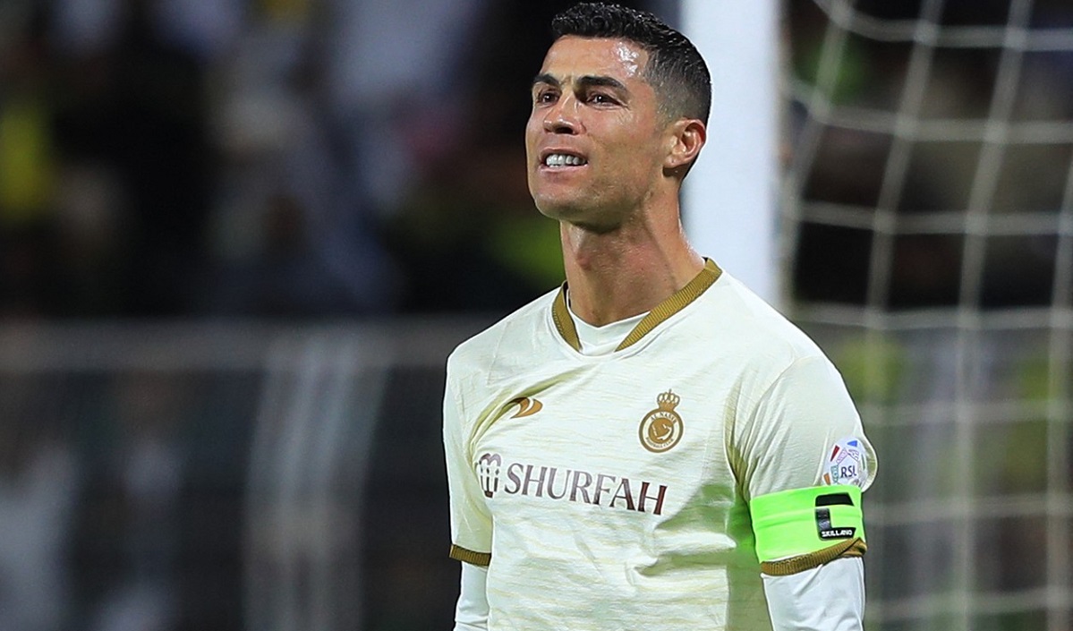 Cristiano Ronaldo, în timpul unui meci pentru Al-Nassr