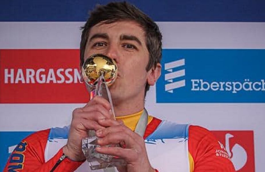 Valentin Creţu, câştigătorul Cupei Naţiunilor la sanie simplu masculin! Câte medalii a obținut România