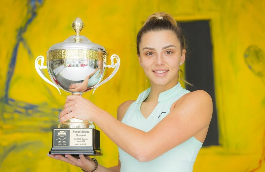 Jaqueline Cristian a cucerit primul trofeu din 2023: „Sunt fericită pentru tot!”. Salt de 64 de locuri în clasamentul WTA