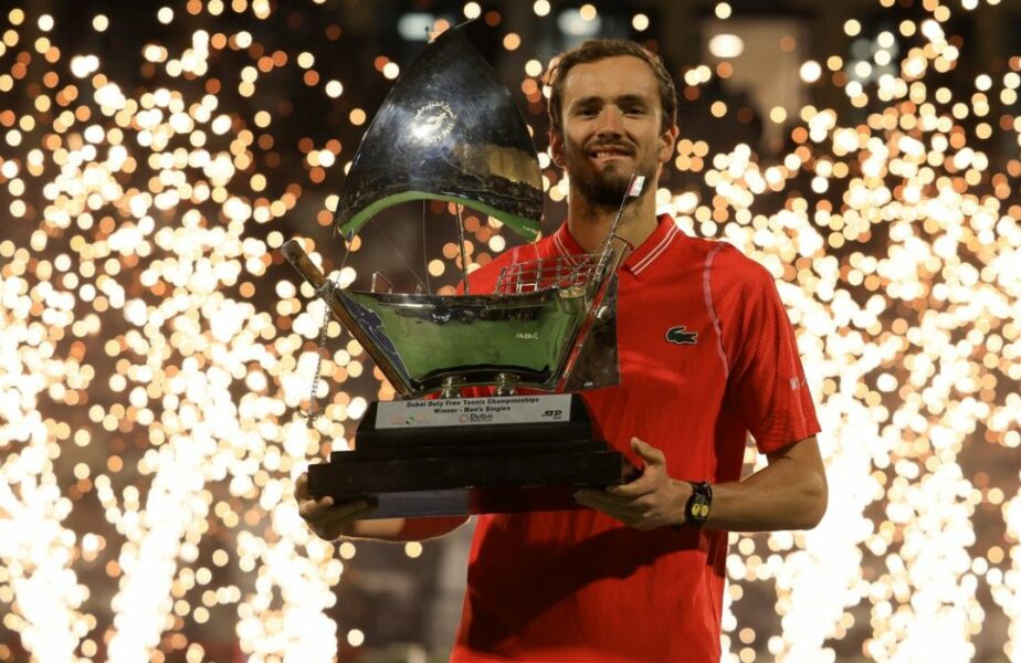 Daniil Medvedev, noul campion de la Dubai! Rusul a avut o săptămână de vis în care l-a învins inclusiv pe Novak Djokovic