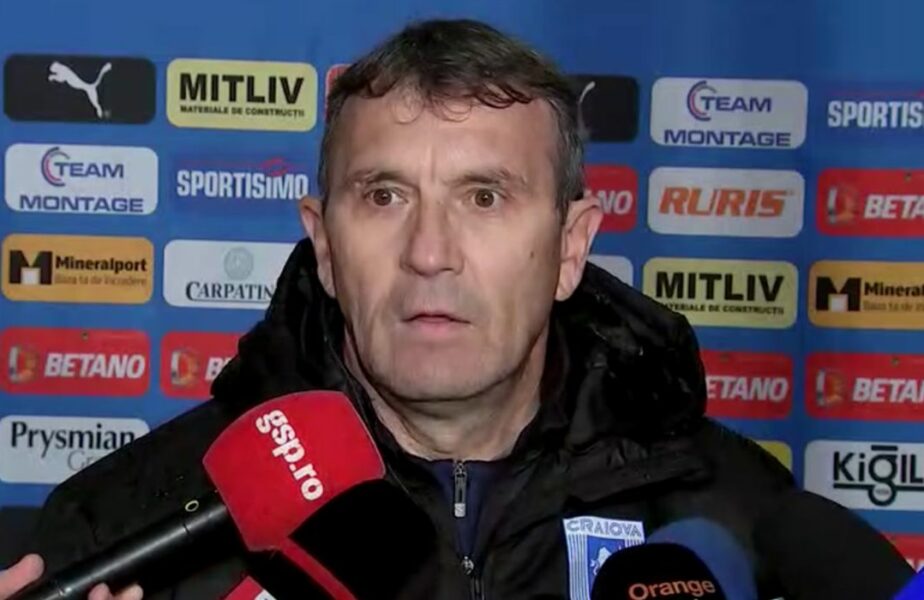 Eugen Neagoe, furios după FCSB – Universitatea Craiova 1-1: Am avut meciul în mână, FCSB n-a existat în prima repriză!”