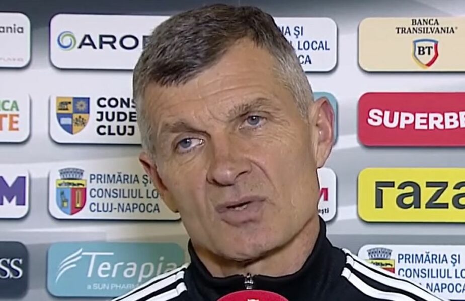 Ioan Ovidiu Sabău rămâne rezervat după U Cluj – Farul 2-0: „Pe umerii mei apasă o mare responsabilitate, obiectivul este foarte departe de a fi îndeplinit”
