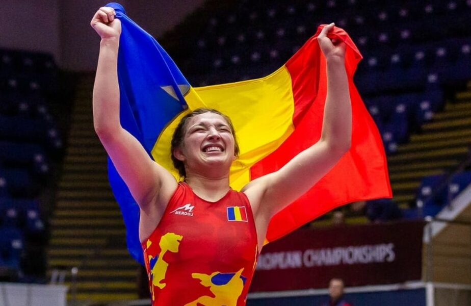 Roxana Amina Capezan a câștigat medalia de aur la Campionatul European de lupte U23! Imnul României a răsunat în Sala Polivalentă din București