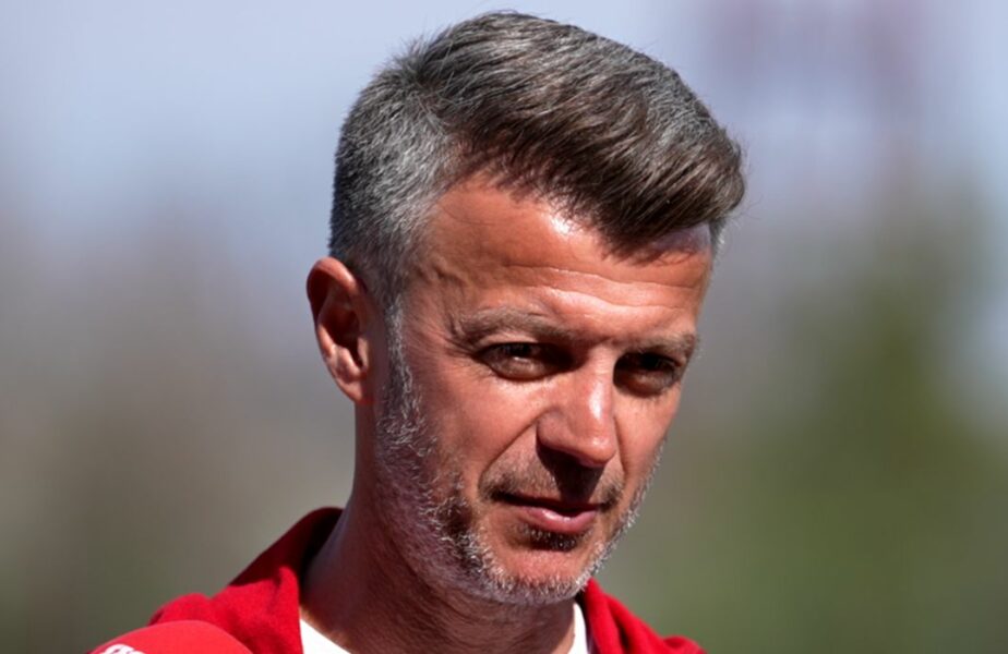 Discursul mobilizator al lui Ovidiu Burcă înaintea barajului cu FC Argeş: „Putem promova! În Liga 1 ne e locul!”