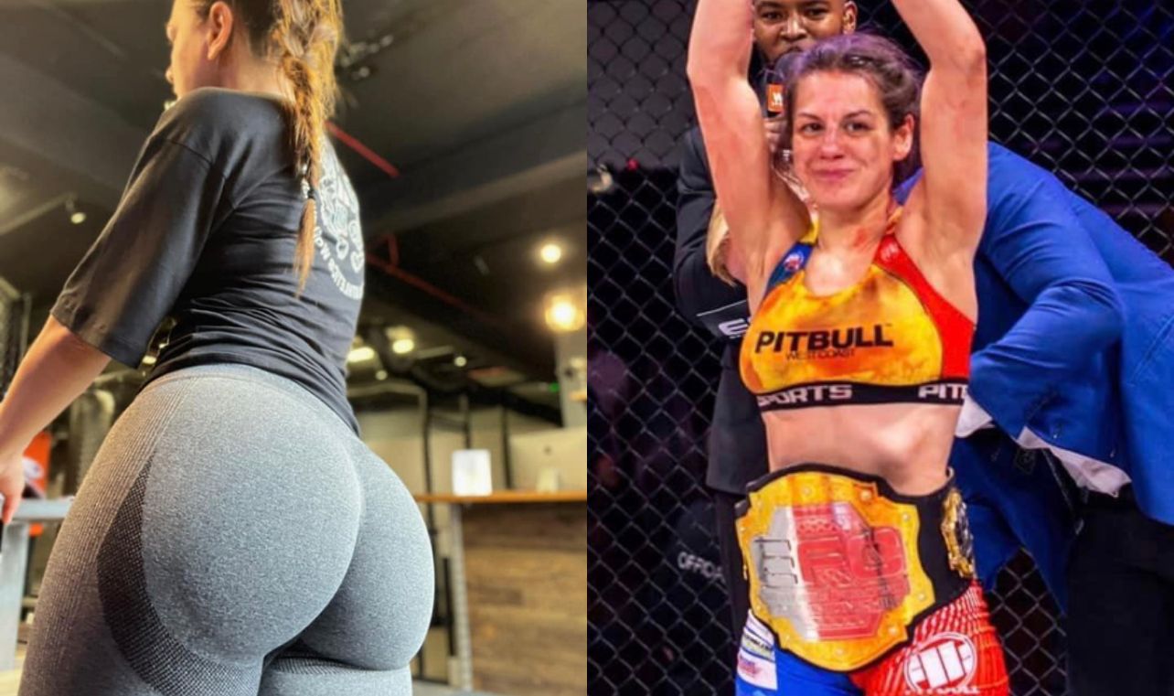 Luptătoarea cu cel mai sexy fund e româncă! A ieșit campioană de MMA aseară