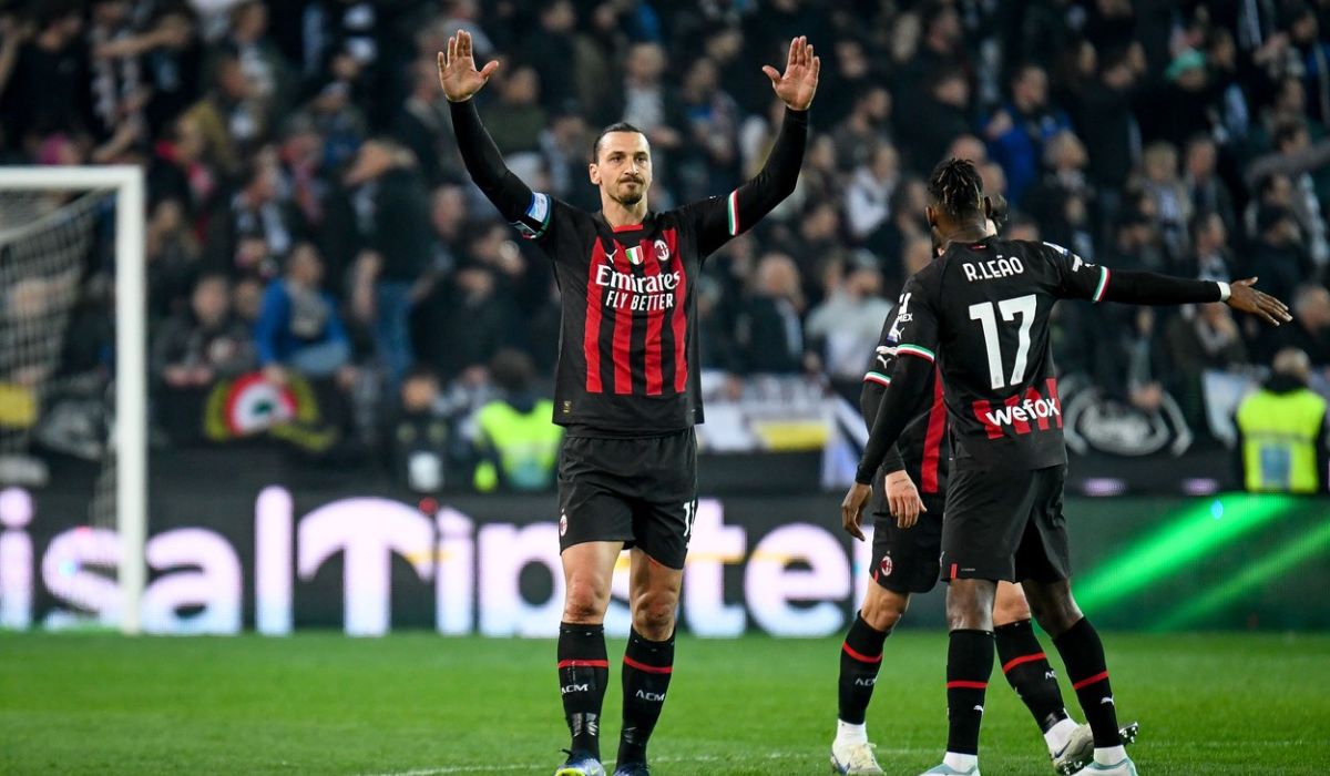 Zlatan Ibrahimovic a înscris în Udinese - AC Milan