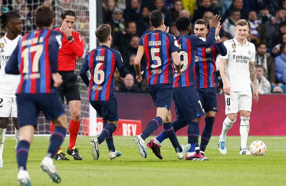 Real Madrid – Barcelona 0-1! El Clasico din semifinalele Cupei Spaniei, decis de autogolul lui Eder Militao