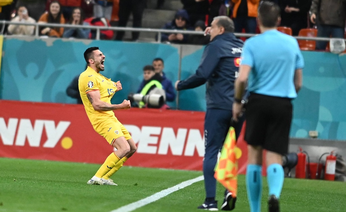 Andrei Burcă, prima reacţie după ce a marcat în România - Belarus 2-1