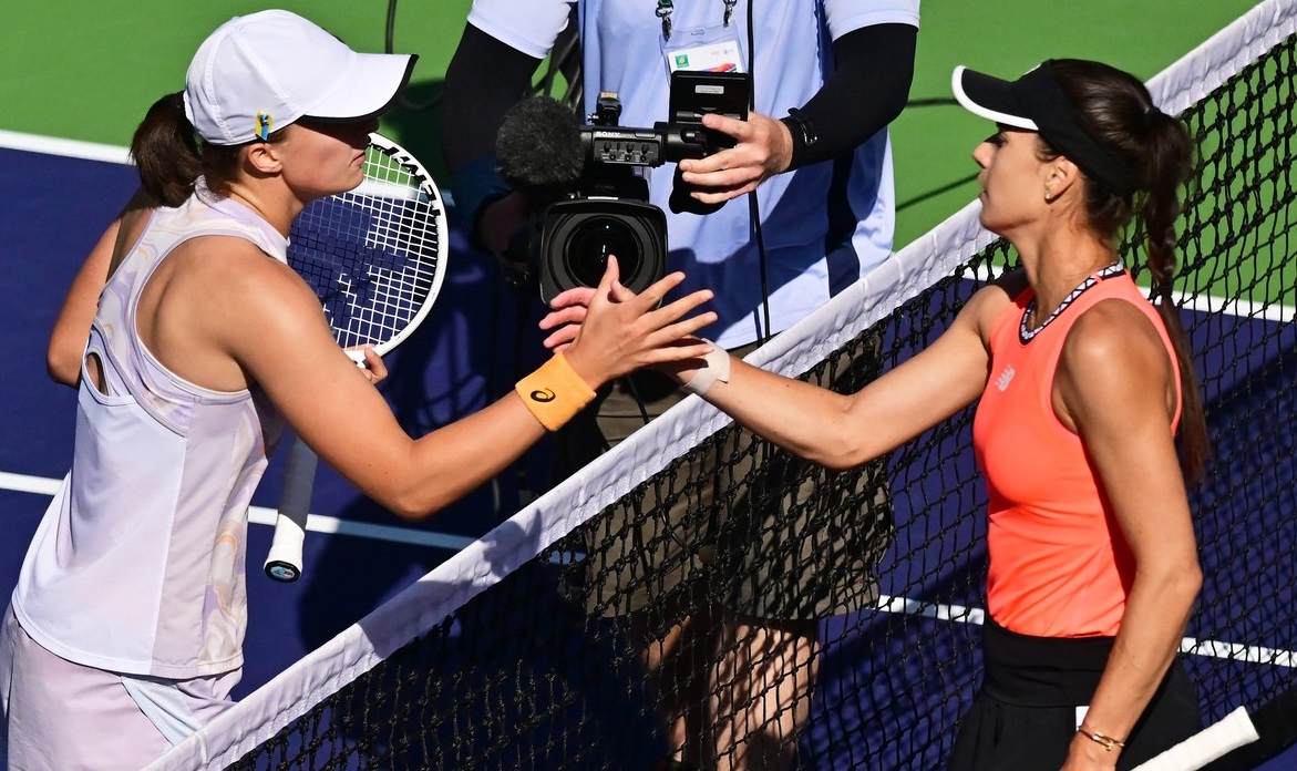 Sorana Cîrstea – Iga Swiatek 2-6, 3-6, în sferturi, la Indian Wells. Românca a pierdut categoric duelul cu liderul WTA