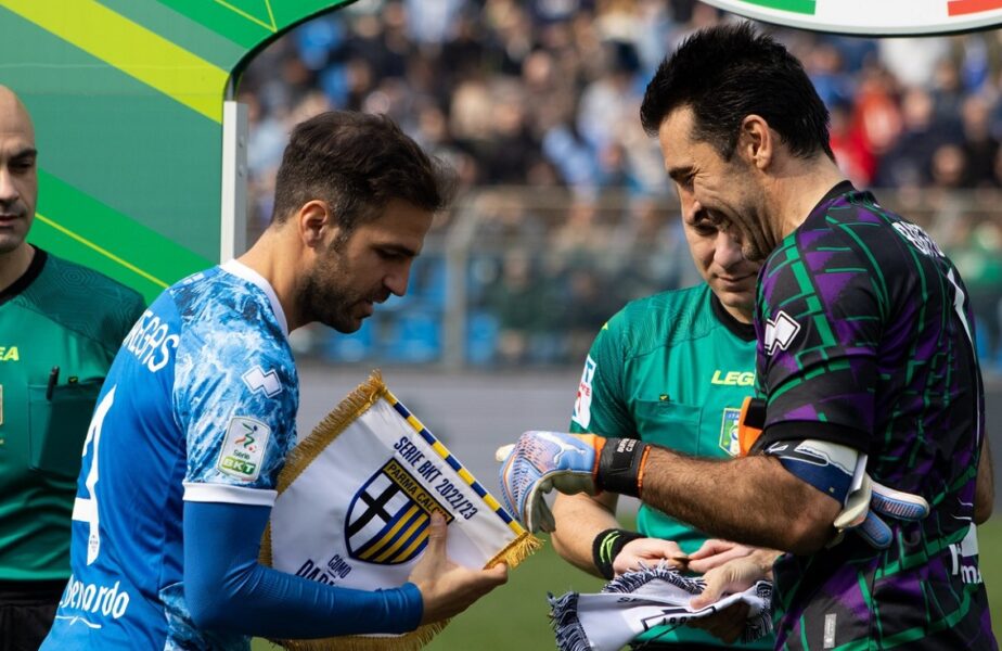 Cesc Fabregas, imagini emoţionante cu Gianluigi Buffon. Ce mesaj a transmis după Como – Parma 2-0. Serie B, în AntenaPLAY
