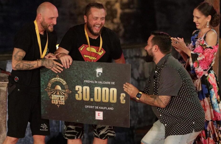 Cătălin Bordea şi Nelu Cortea au câştigat finala America Express şi marele premiu de 30.000 de euro
