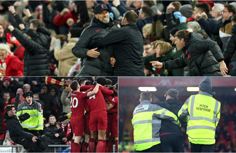 Un spectator a intrat pe teren și l-a călcat pe Andy Robertson, în Liverpool – Manchester United 7-0! Jurgen Klopp a „explodat” de nervi