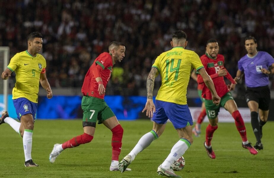 Meci istoric! Maroc a învins-o pentru prima dată pe Brazilia
