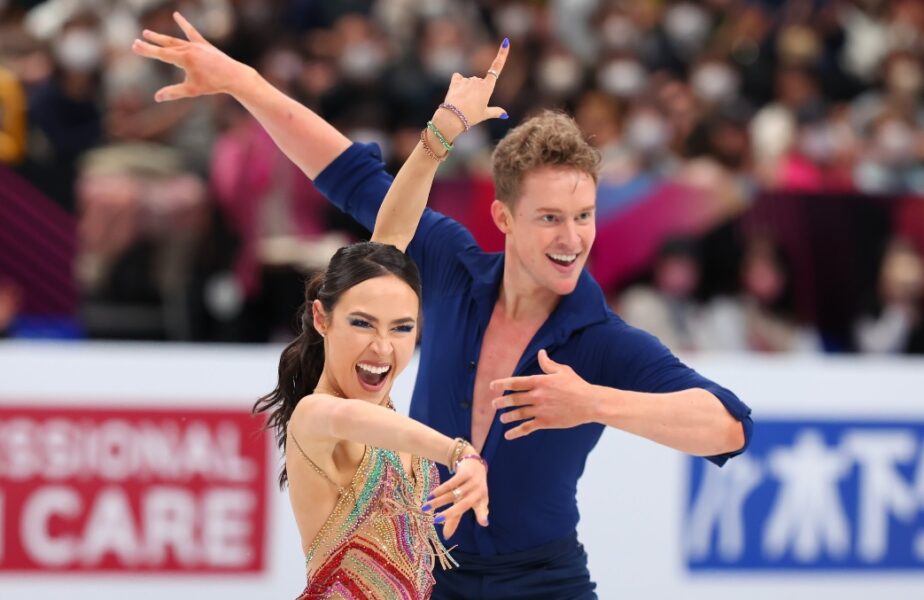 Madison Chock şi Evan Bates, lideri în proba de dans după programul ritmic. Campionatul Mondial de Patinaj Artistic e LIVE în AntenaPLAY