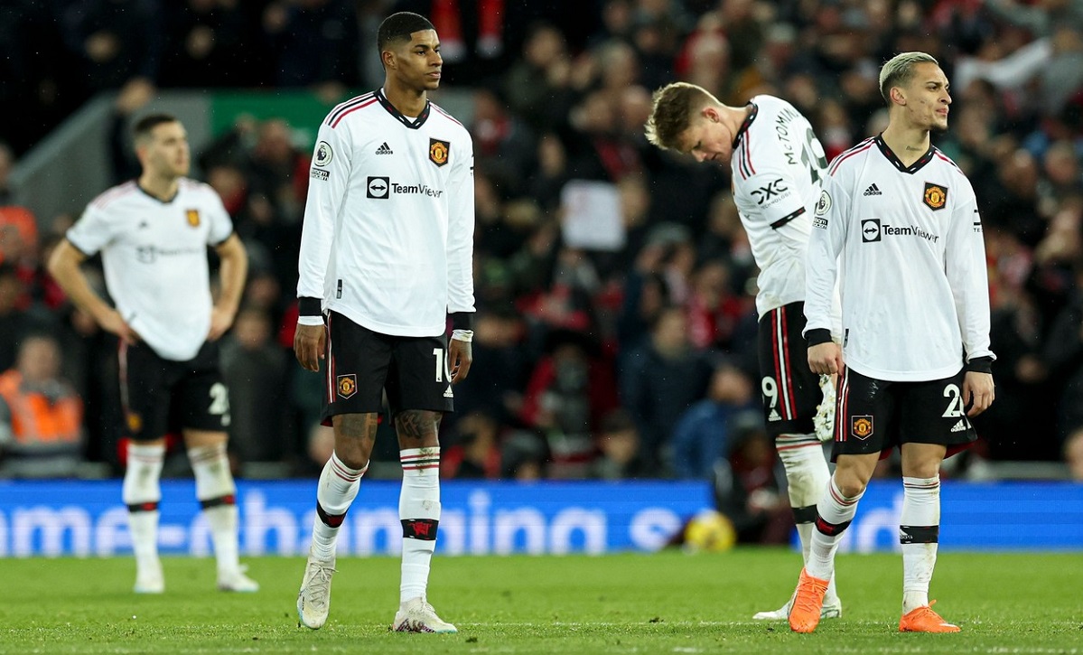 Nota 0 pentru doi jucători de la Manchester United, după dezastrul cu Liverpool