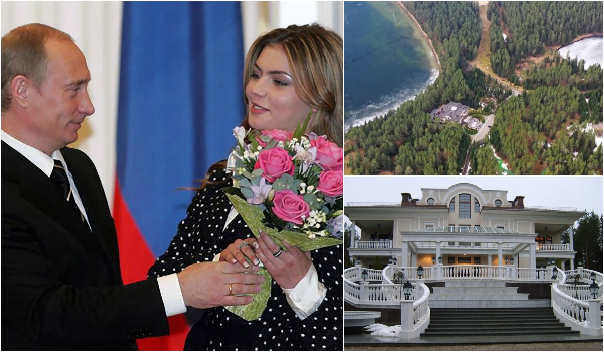 Locul în care Vladimir Putin şi-a ascuns iubita care are 39 de ani. Palatul secret, de 110 milioane de euro, aflat într-o zonă cu acces interzis!