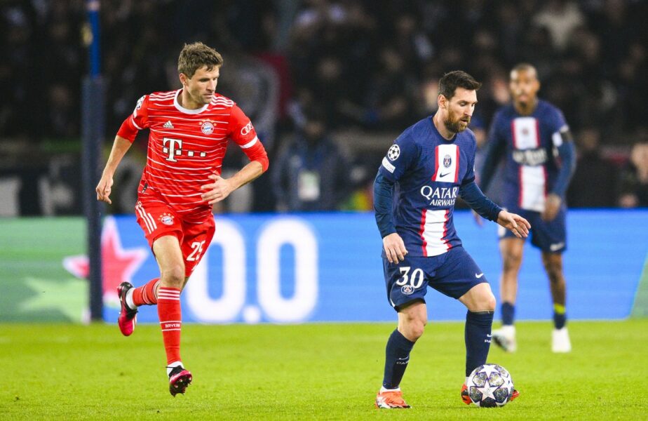 Thomas Muller nu s-a putut abține, după Bayern – PSG 2-0! S-a amuzat de Lionel Messi în timp ce îl compara cu Cristiano Ronaldo