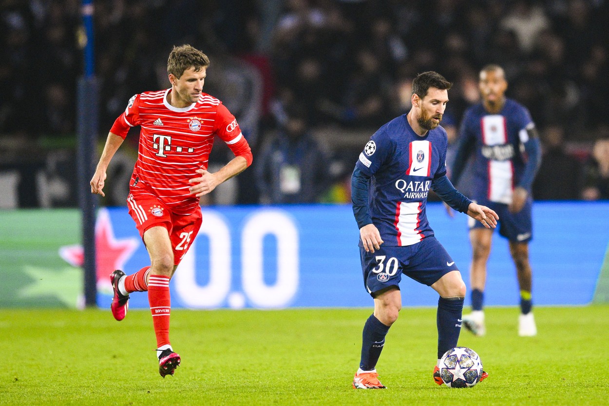 Thomas Muller nu s-a putut abține, după Bayern – PSG 2-0! S-a amuzat de Lionel Messi în timp ce îl compara cu Cristiano Ronaldo