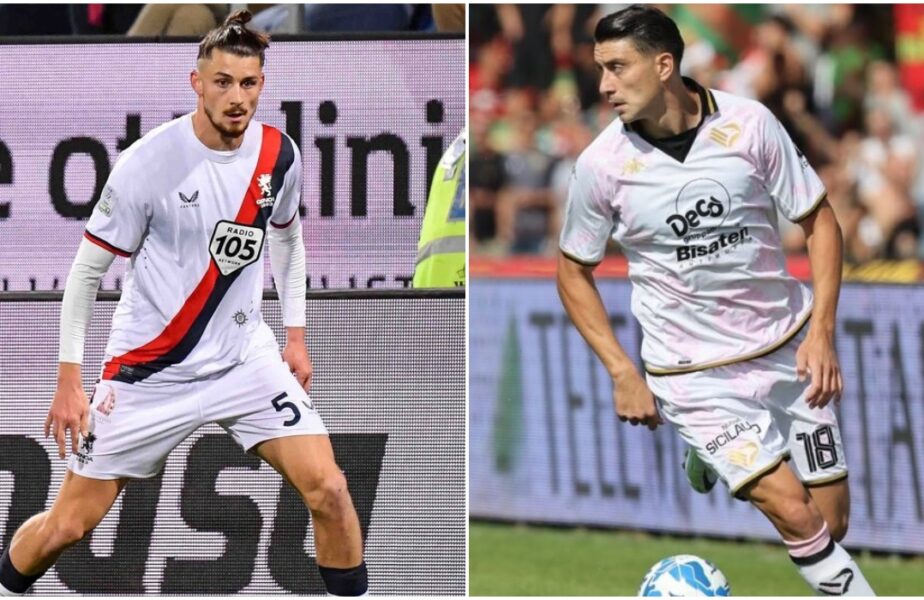 Ionuț Nedelcearu și Radu Drăgușin, în topul jucătorilor cu cele mai multe minute din Serie B! Genoa, Parma și Palermo vor juca exclusiv în AntenaPLAY, în această etapă