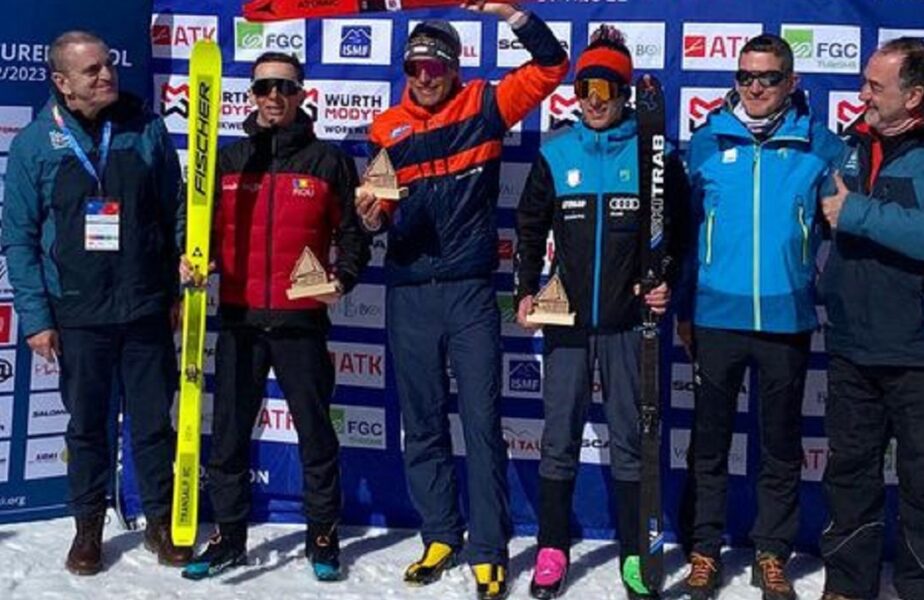 George Jinga, medalie de argint la Campionatele Mondiale de schi-alpinism U20!