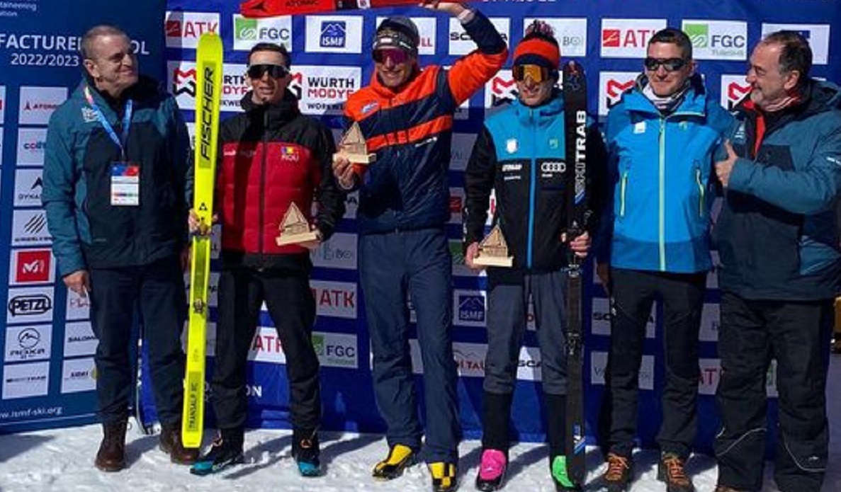 George Jinga, medalie de argint la Campionatele Mondiale de schi-alpinism U20!