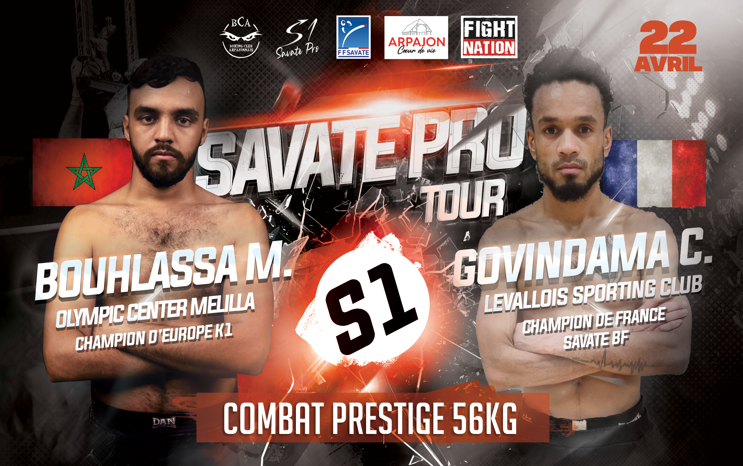 S-1 Savate Pro e LIVE sâmbătă în AntenaPLAY de la ora 21:00! Super meciuri de box franțuzesc