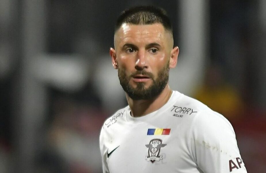 Verdictul specialistului în privința faultului comis de Dragoș Grigore în Rapid-FCSB: „A pus în pericol integritatea jucătorului!”