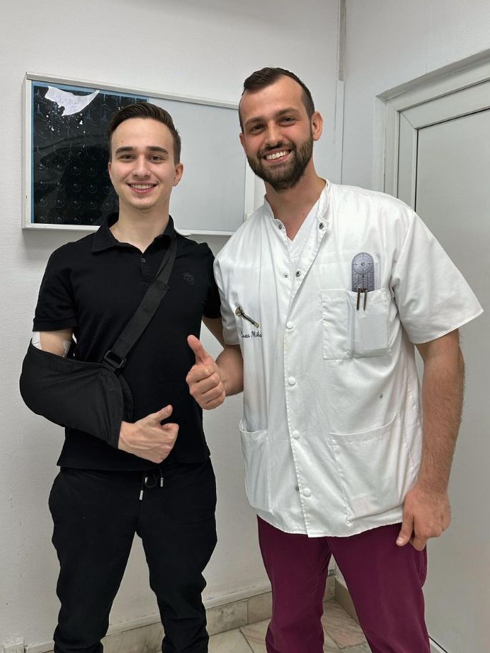 Luca Reghecampf a ajuns pe mâna medicilor