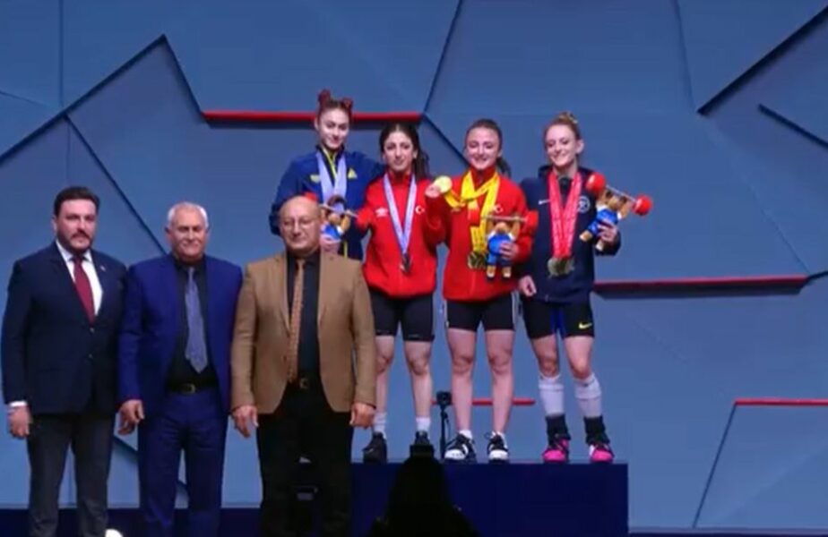 Adriana Cosmina Pană, medalie de argint la Campionatele Europene de Haltere! Proba de 45 kg a fost transmisă LIVE exclusiv în AntenaPLAY