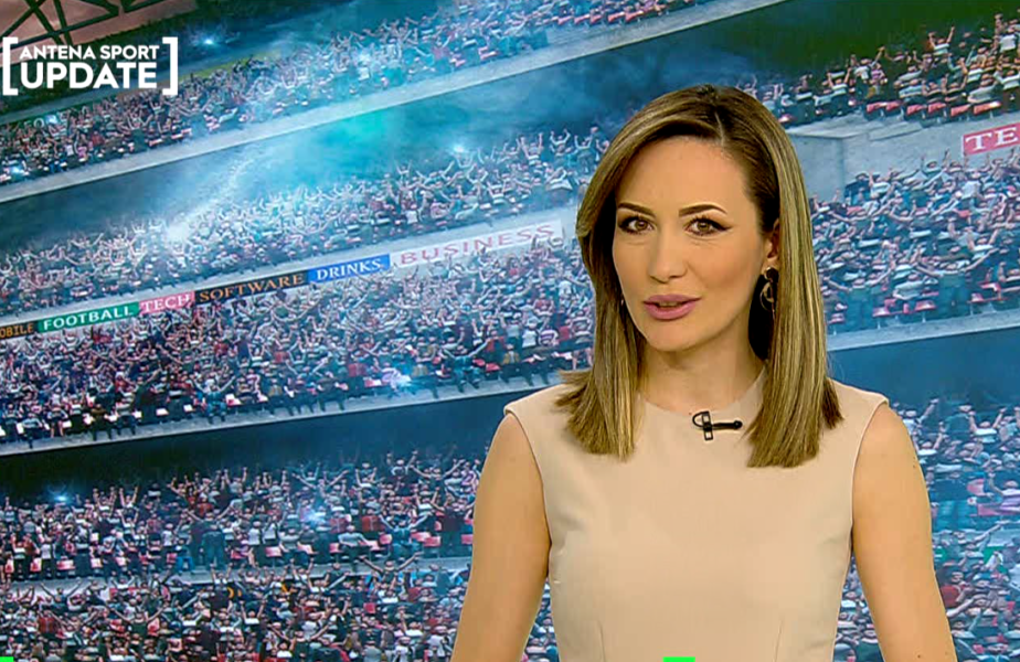 Camelia Bălţoi îți prezintă AntenaSport Update! Acestea sunt cele mai tari știri ale zilei de 11 aprilie