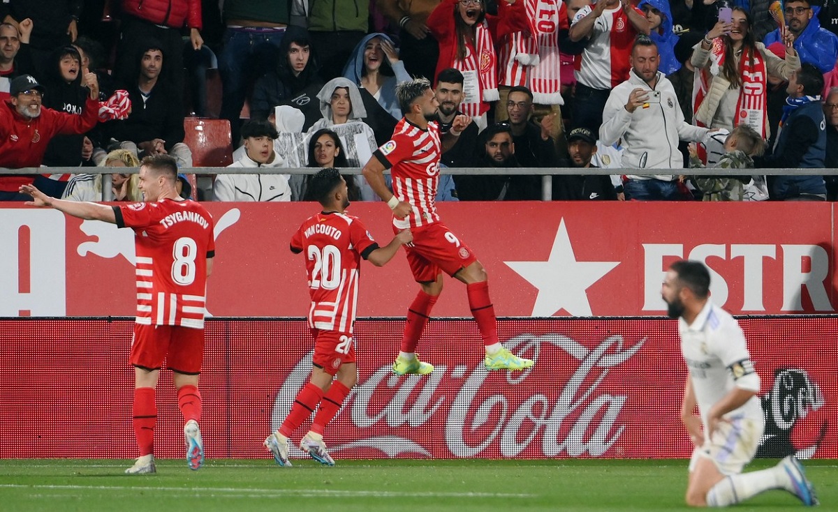 Girona – Real Madrid 4-2. Umilinţă suferită de „galacticii lui Carlo Ancelotti. Valentín Castellanos, poker istoric!