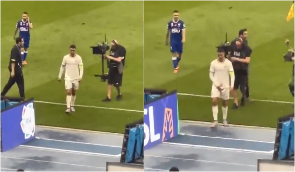 Al Nassr, explicaţie bizară pentru gestul golănesc făcut de Cristiano Ronaldo