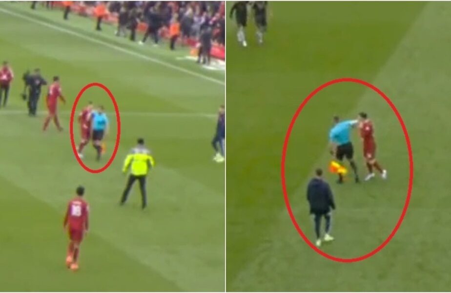 Prima măsură luată împotriva tuşierului care l-a lovit pe Andrew Robertson în Liverpool – Arsenal 2-2. Ce se întâmplă cu Constantine Hatzidakis