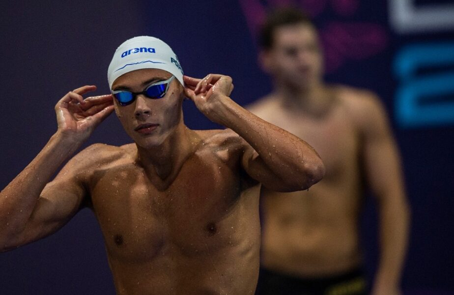 David Popovici, pregătit să ia startul la Campionatul Naţional de înot. Va concura în cel puţin şase probe!