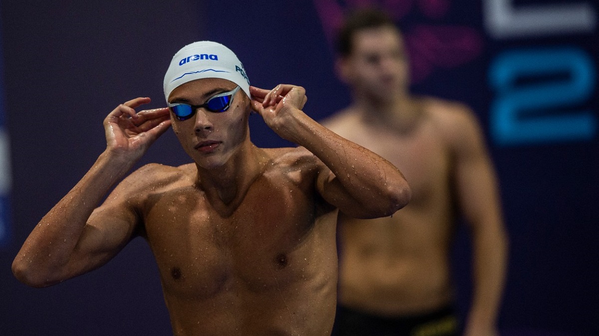 David Popovici, pregătit să ia startul la Campionatul Naţional de înot