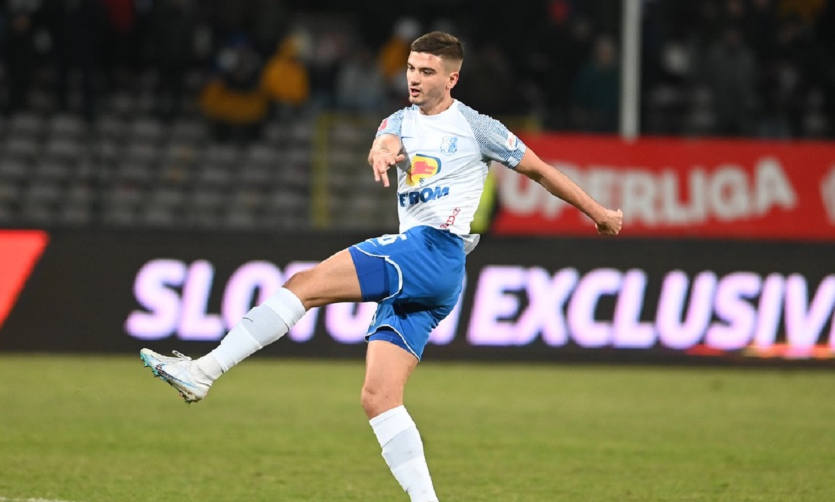 Dragoş Nedelcu a marcat un gol superb în Rapid - Farul 1-1