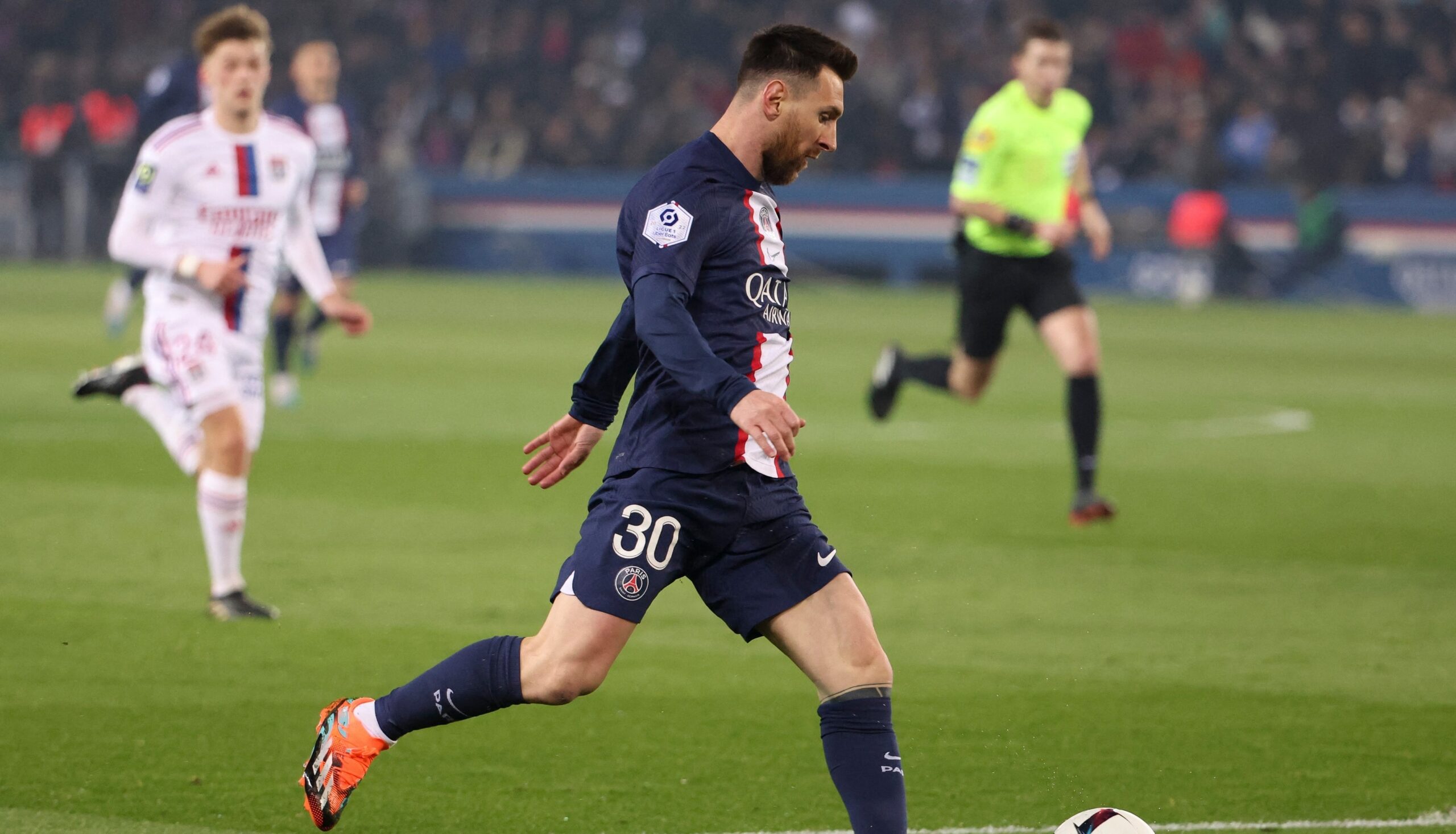 Lionel Messi, evoluție catastrofală în PSG – Lyon 0-1. A luat nota 3 în L`Equipe după ce a pierdut 26 de mingi