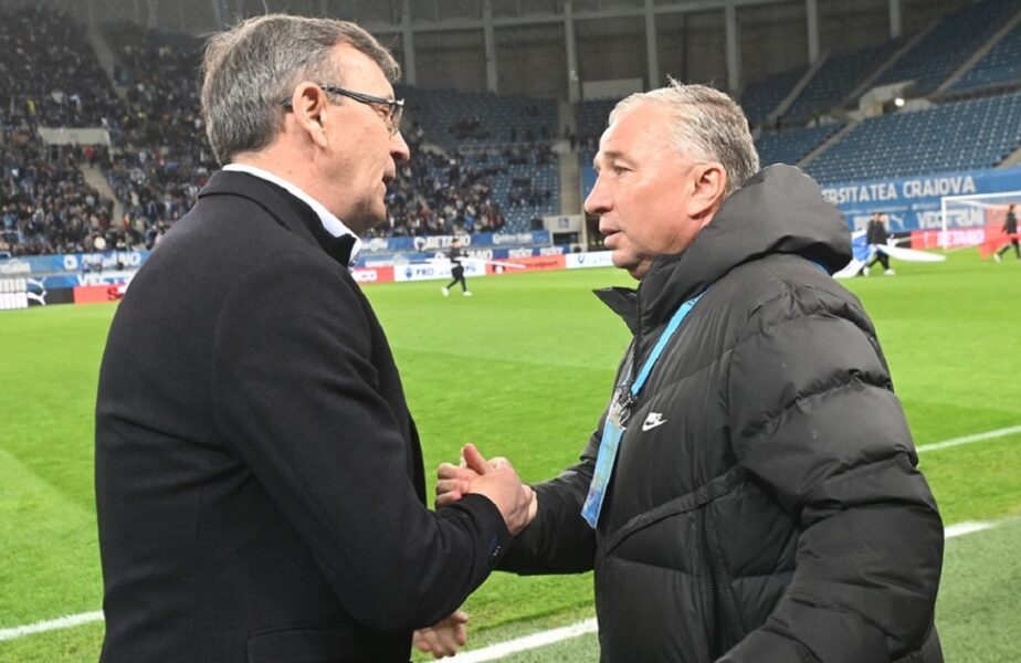 Eugen Neagoe l-a ironizat pe Dan Petrescu: „CFR Cluj ne-a bătut numai la aruncări de la margine!”. Ce a declarat antrenorul Universităţii Craiova