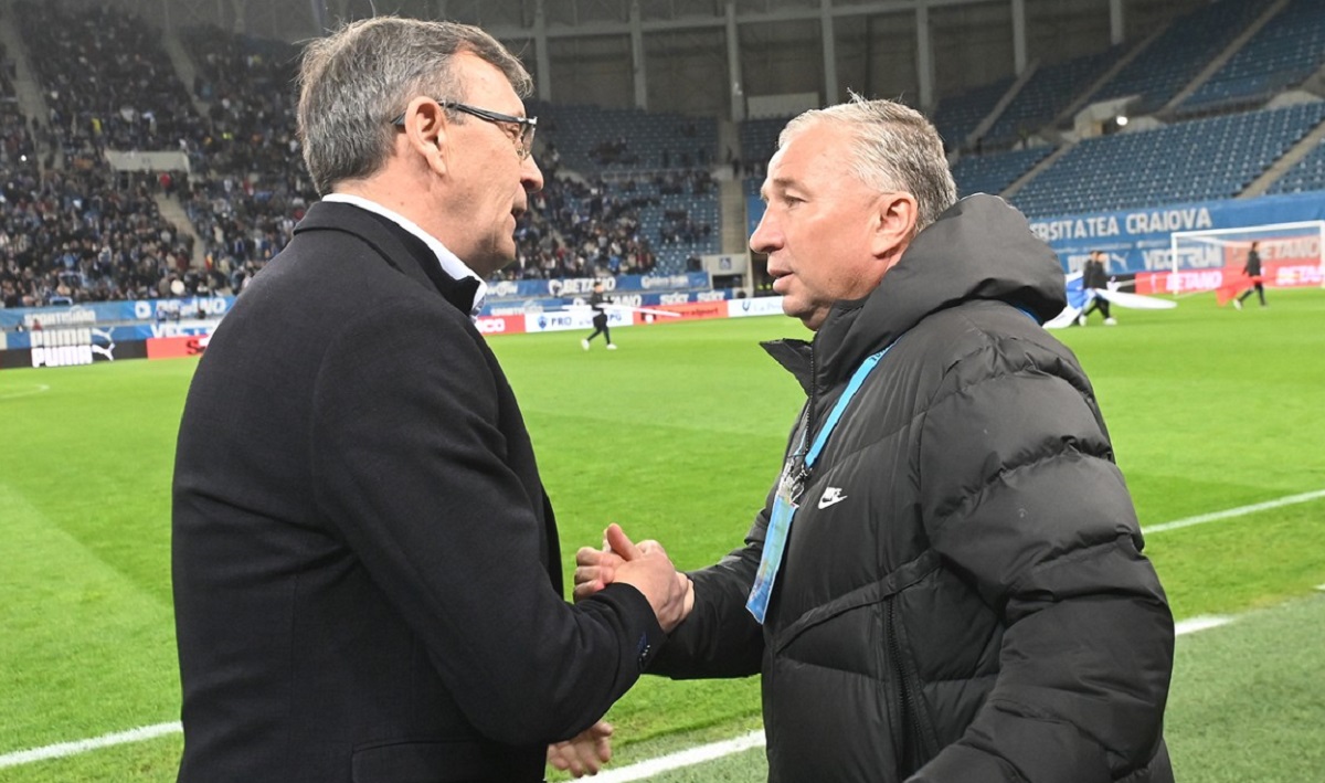 Eugen Neagoe l-a ironizat pe Dan Petrescu: „CFR Cluj ne-a bătut numai la aruncări de la margine!. Ce a declarat antrenorul Universităţii Craiova