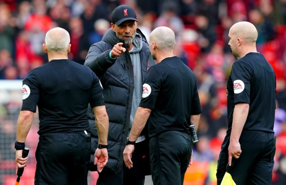 Jurgen Klopp, anchetat de Federația Engleză pentru protestele de la finalul meciului cu Tottenham. Antrenorul lui Liverpool riscă suspendarea