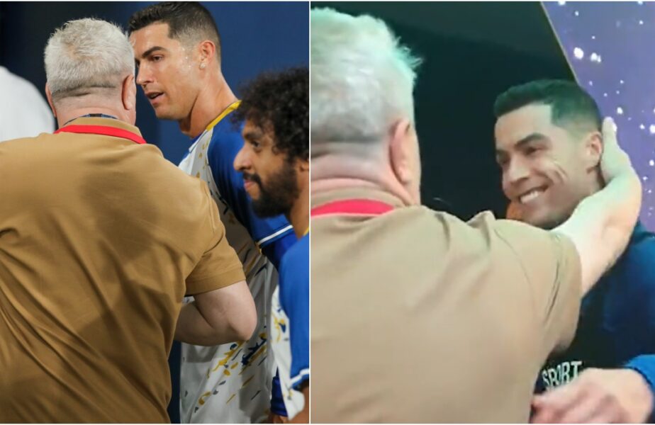 Marius Şumudică, savuros după ce a pus mâna pe tricoul lui Cristiano Ronaldo: „Am slăbit vreo 14 kilograme. Nu am pătrăţelele lui, dar mă încape!”