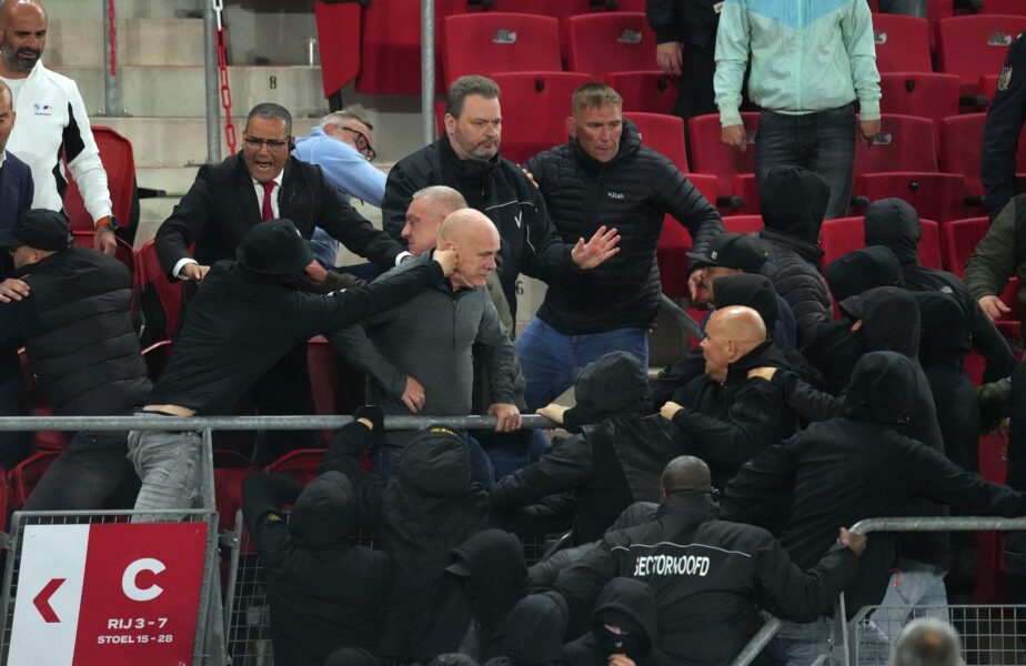 Ultrașii lui Alkmaar au atacat familiile jucătorilor lui West Ham. Fotbaliștii ”ciocănarilor” au sărit la bătaie pentru a-i apăra