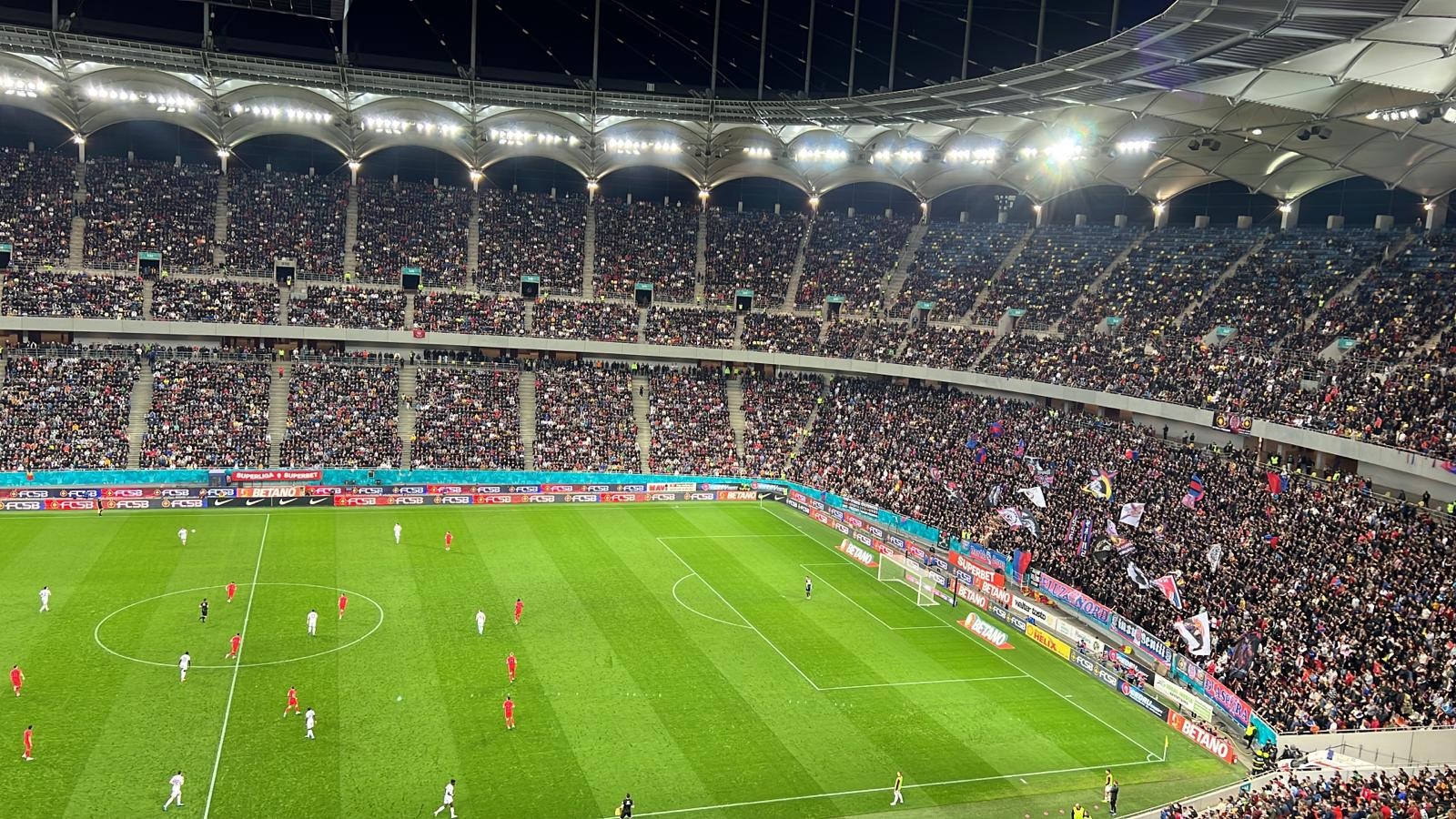 Fanii au luat cu asalt Arena Naţională la FCSB - CFR Cluj