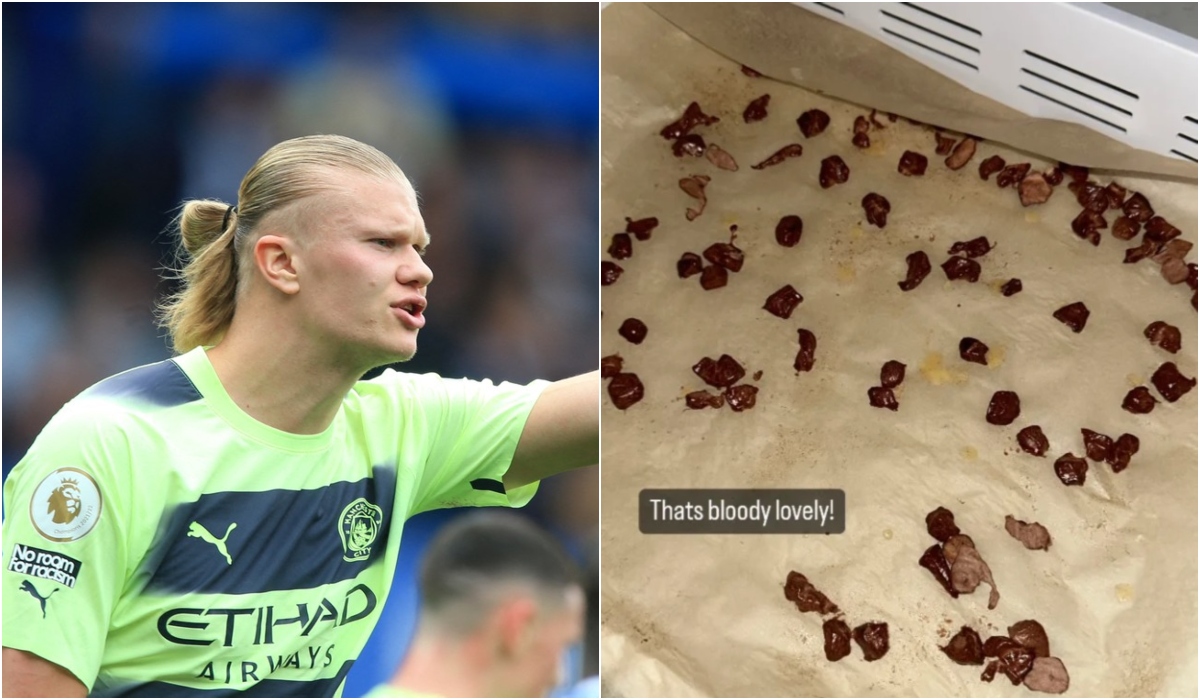 Ce a mâncat Erling Haaland, după ce a marcat în Manchester City – Everton! Meniul norvegianului i-a îngrozit pe fani