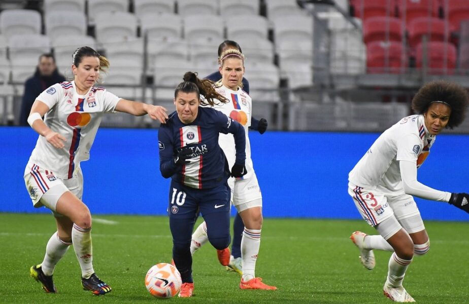 Olympique Lyon – PSG, finala Cupei Franţei la fotbal feminin, e azi, de la 17:00, exclusiv în AntenaPLAY. Traseul celor două echipe până în finală