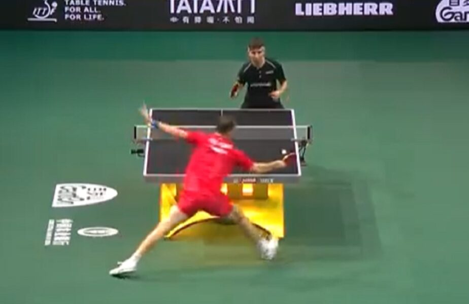 Eduard Ionescu – Simon Gauzy 3-4, în primul tur al CM de tenis de masă 2023. Meciul a fost LIVE VIDEO în AntenaPLAY