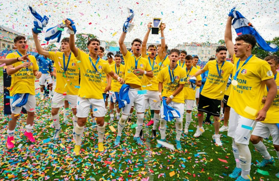 Universitatea Craiova este prima câștigătoare din istoria Ligii de Tineret! Va reprezenta România în UEFA Youth League